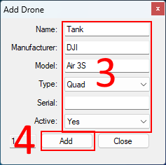 Add Drone