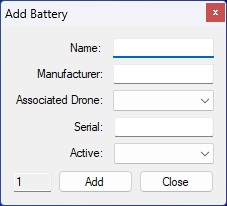 Initial Battery Setup